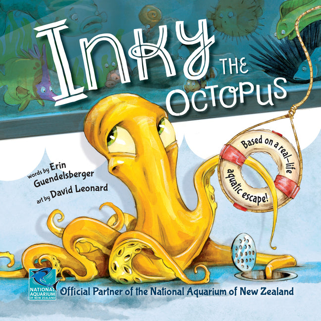 Inky the Octopus: Based on a Real-Life Aquatic Escape! Sourcebooks Wonderland