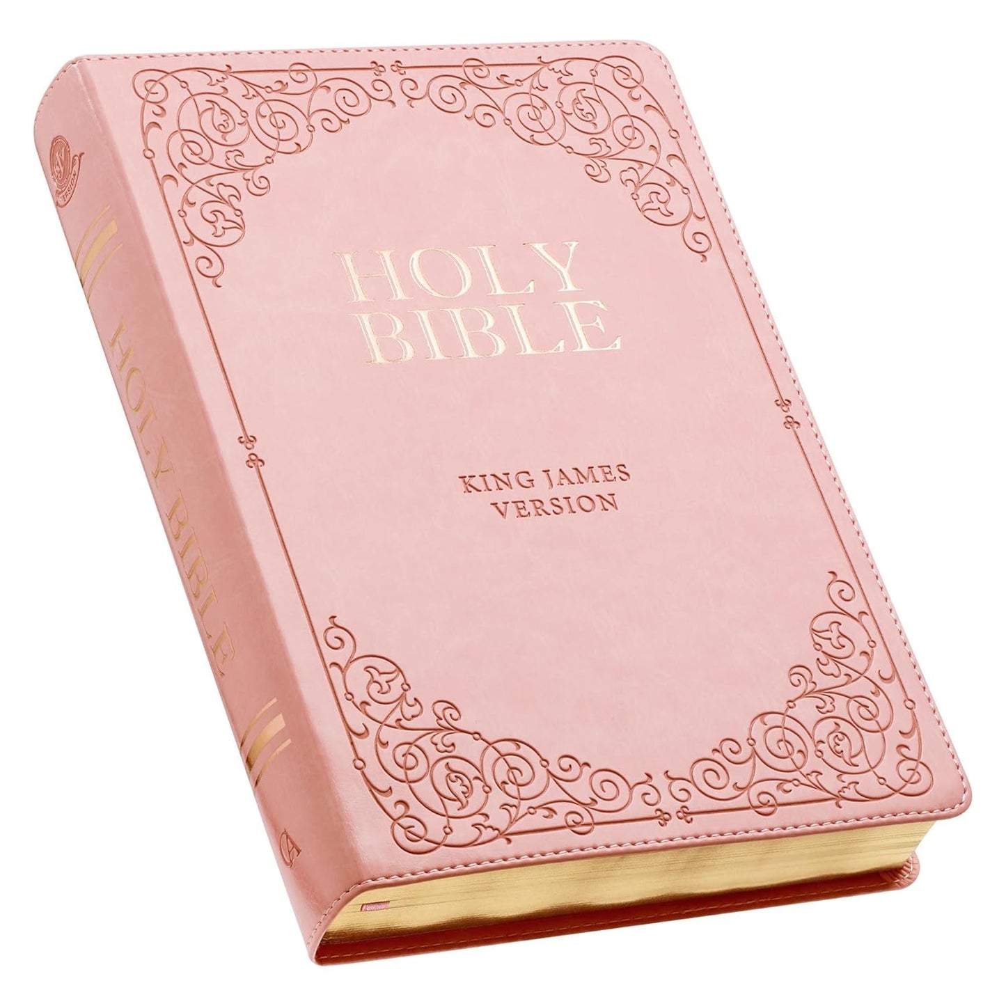KJV Bible Giant Print Full Size Pink Christian Art Gifts Inc