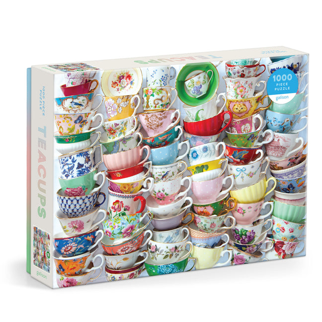 Teacups 1000 Piece Puzzle Galison