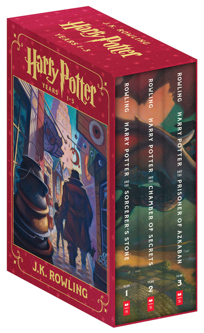 Harry Potter Paperback Box Set (Books 1-3) Scholastic Inc.