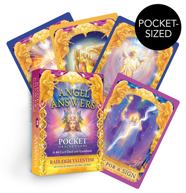 Angel Answers Pocket Oracle Cards: A 44-Card Deck and Guidebook Hay House LLC