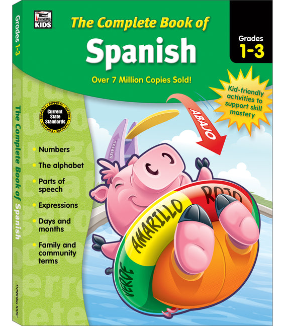 The Complete Book of Spanish, Grades 1 - 3 Thinking Kids